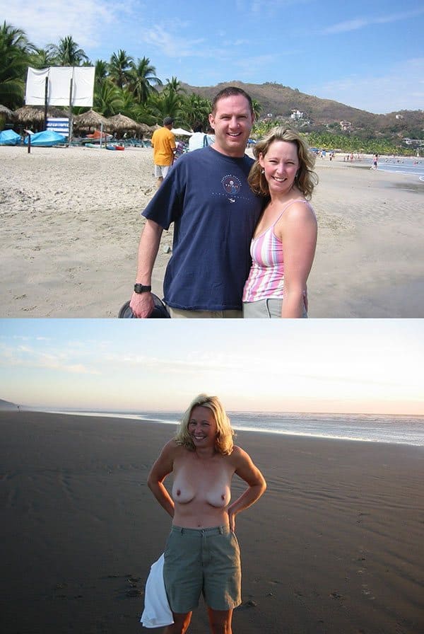 Как выглядят девушки на пляже без купальника 21 фото