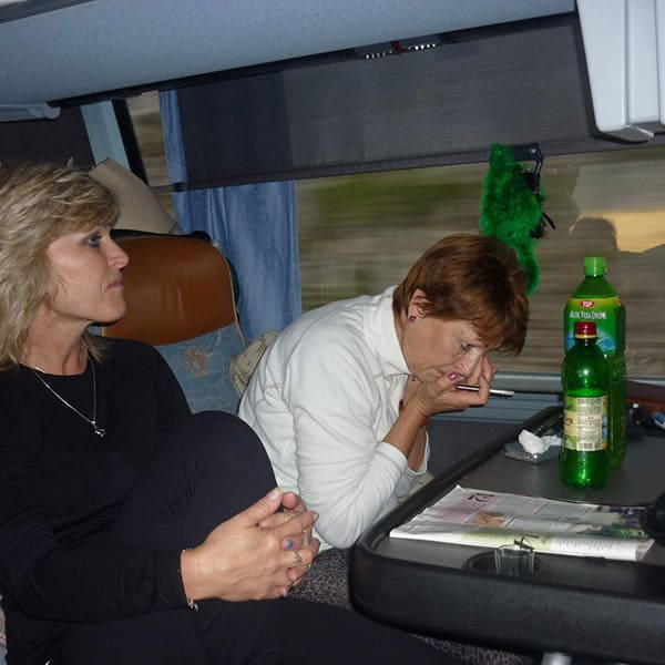 Автобусный тур зрелых женщин по нудистским пляжам Хорватии 51 фото