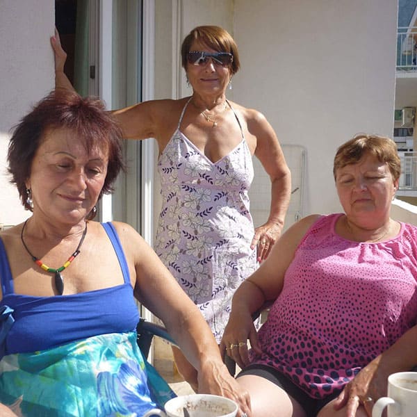 Автобусный тур зрелых женщин по нудистским пляжам Хорватии 61 фото