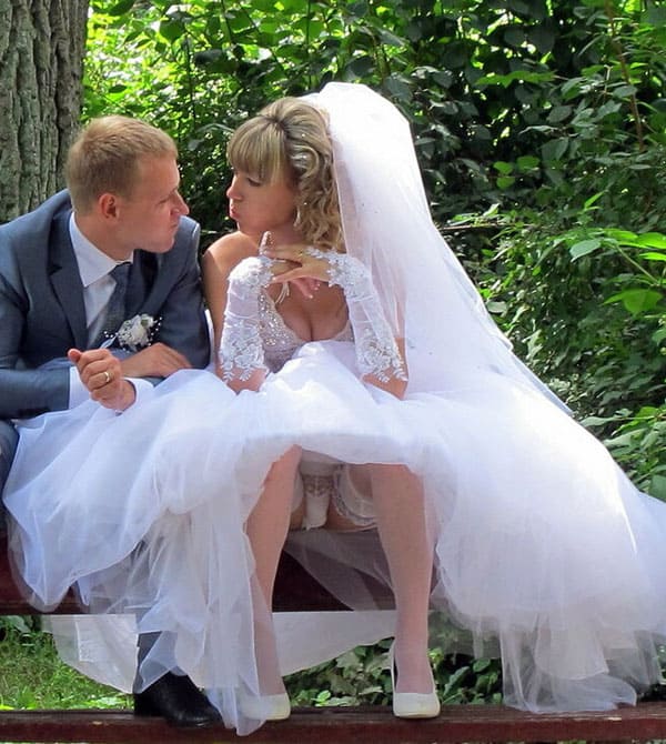 Случайные засветы русских невест подсмотренное 7 фото