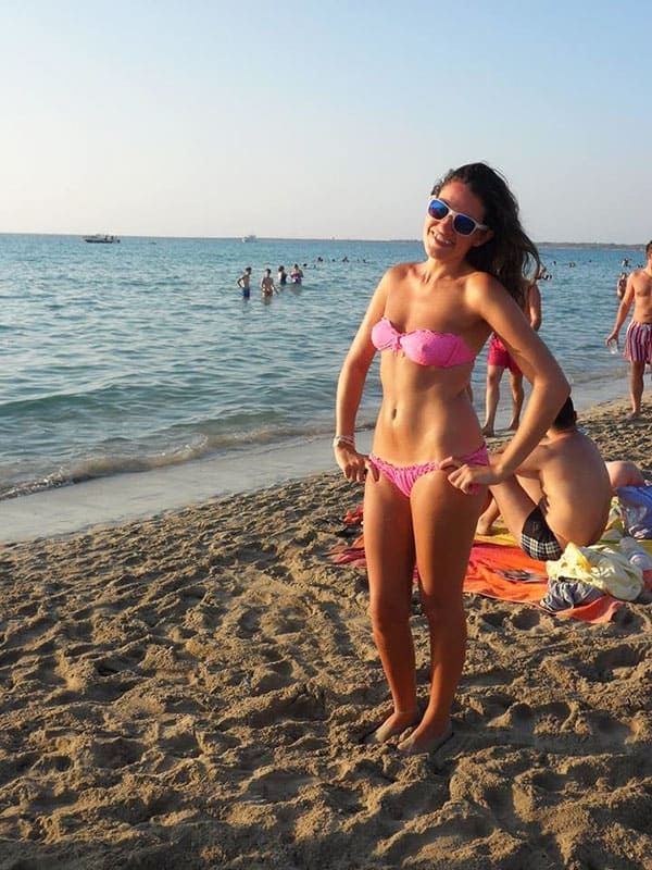 Пляжные девушки в бикини из русских соцсетей 50 фото