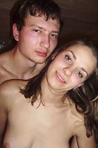 Русская молодежь трахается в бане
