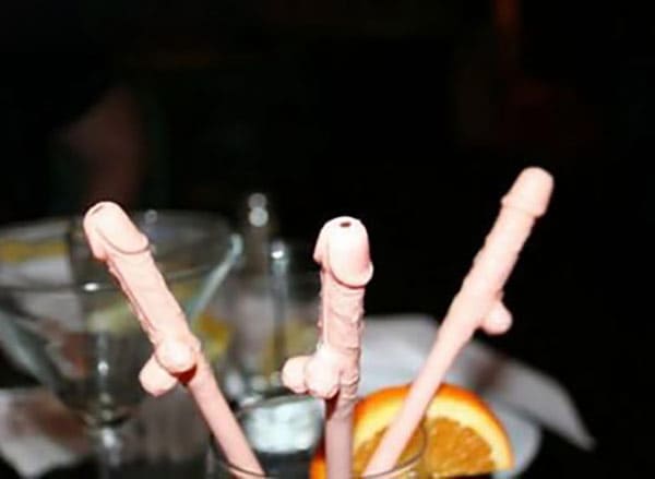 Женские трубочки для коктейлей на любой праздник 1 фото