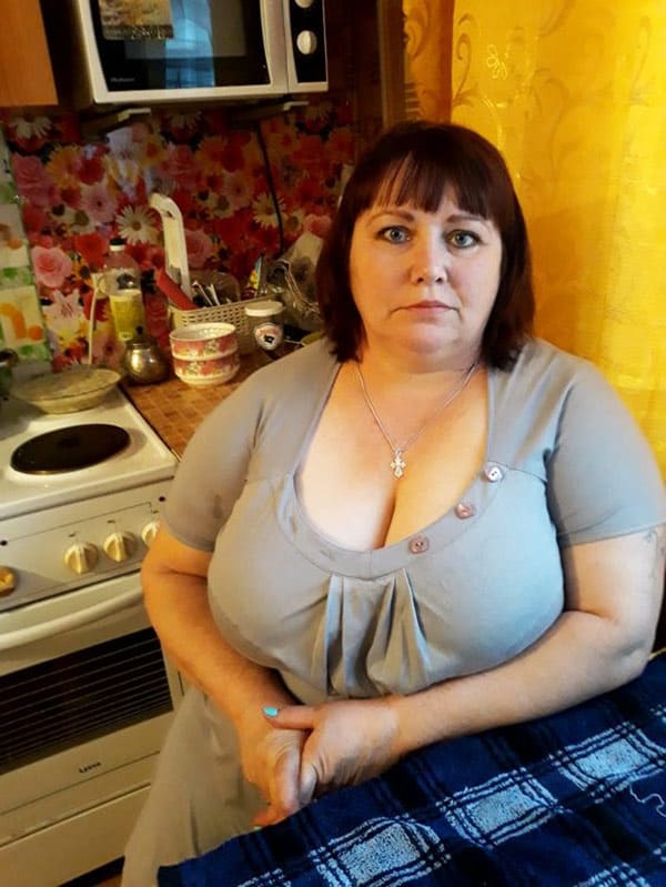 Домашние голые селфи русской толстой женщины 1 фото