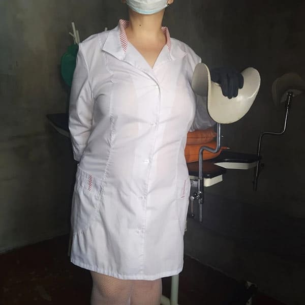 Реальная медсестра из поликлиники присланное 1 фото