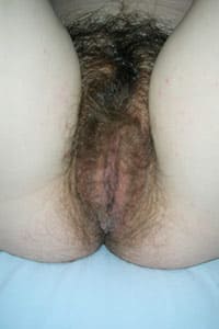Заросшая пизда беременной супруги