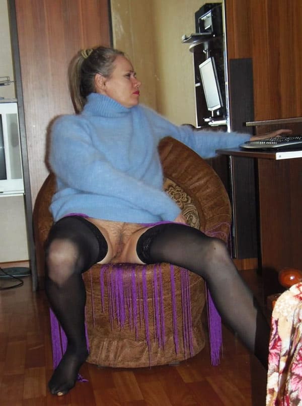 Домашний кустик у русской женщины из 90х