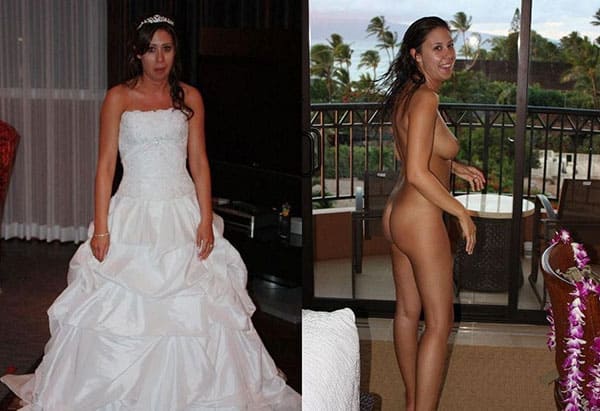 Фотографии невест до и после свадьбы голышом 11 фото