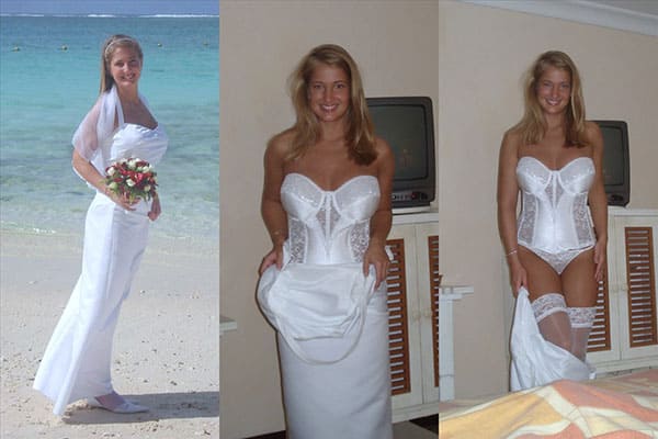Фотографии невест до и после свадьбы голышом 13 фото