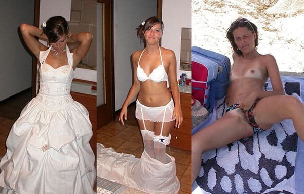 Фотографии невест до и после свадьбы голышом 18 фото