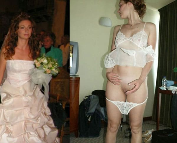 Фотографии невест до и после свадьбы голышом 22 фото