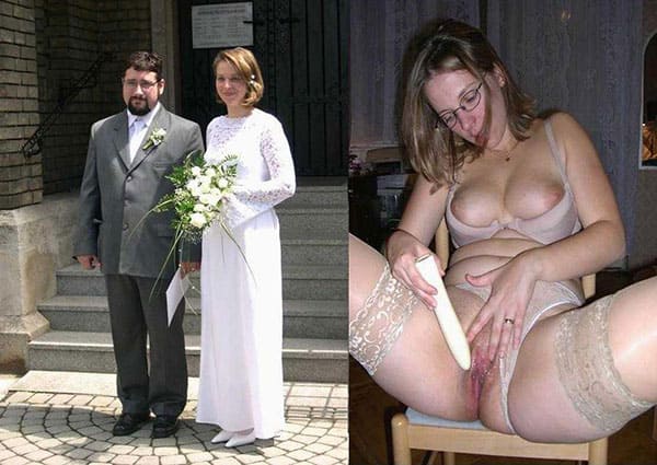 Фотографии невест до и после свадьбы голышом 25 фото