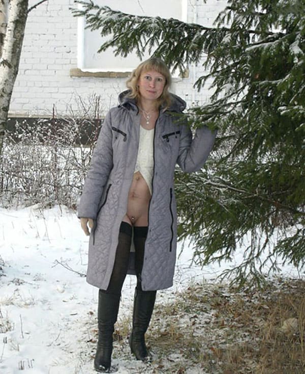 Зимние ню фотографии голых девушек на снегу 30 фото
