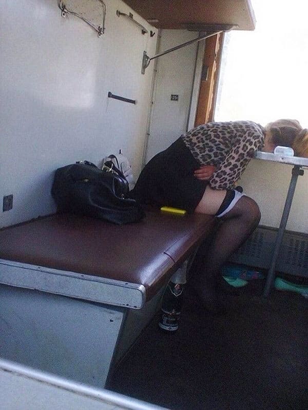Сексуальные попутчицы в русских поездах плацкартах 40 фото