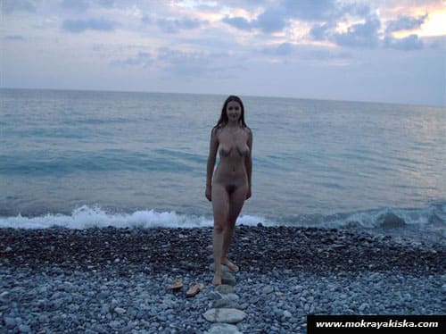 Пляжные девушки загорают голыми 31 фото
