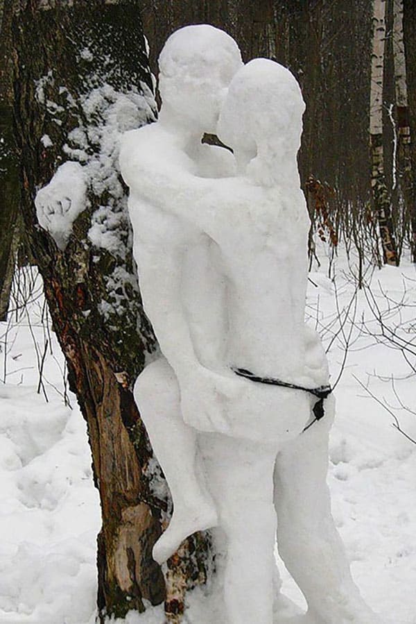 Порно снеговики и голые девушки 15 фото